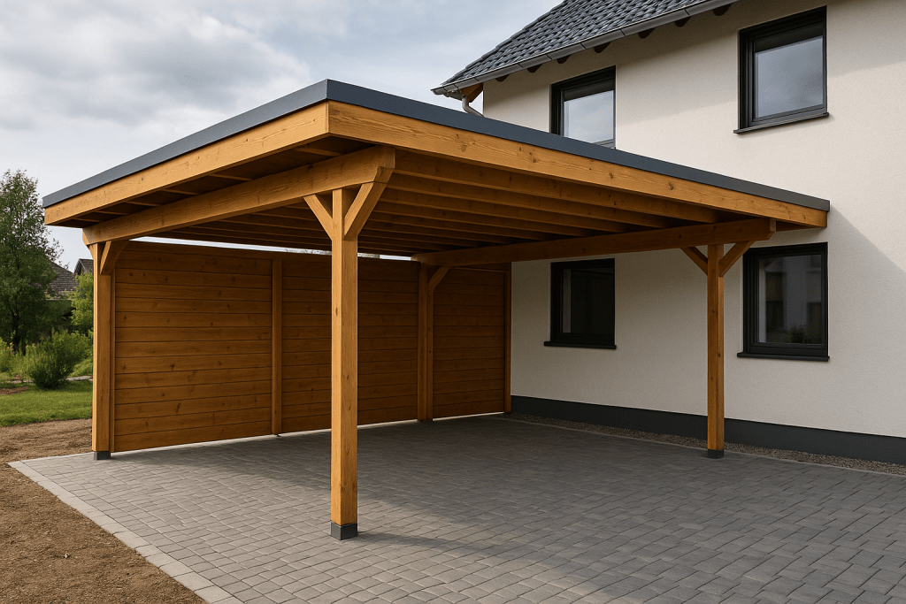 20250717_1055_Eleganter Holz-Carport_simple_compose_01k0bsf09ge9ctr9x603xdzw6q